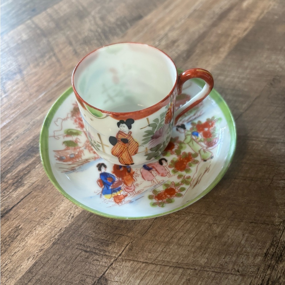 Japanese Teacup and saucer